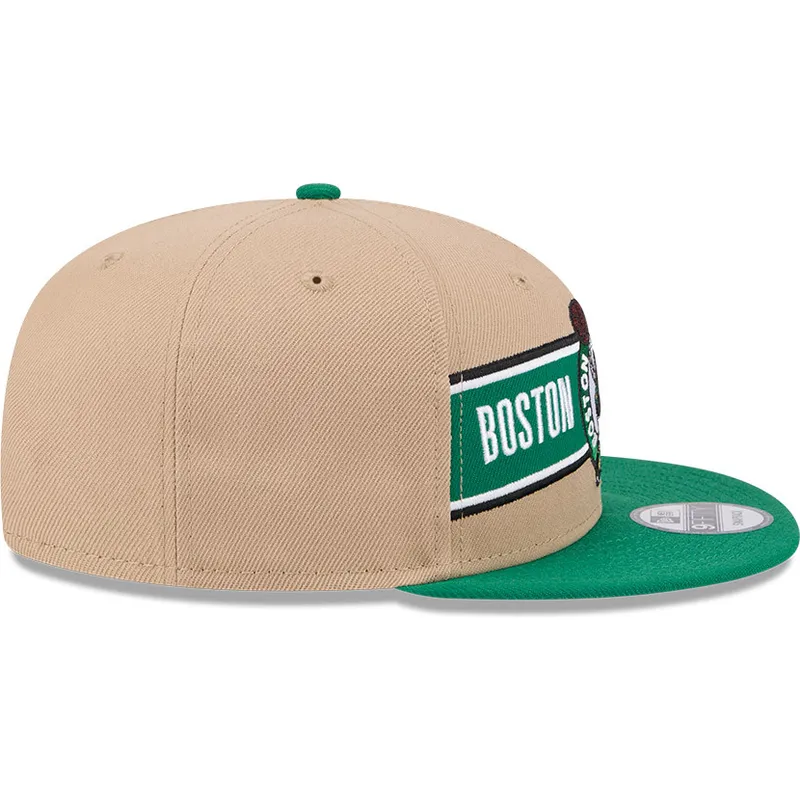 cepur-plakana-bruns-snapback-9fifty-draft-2024-no-boston-celtics-nba-no-new-era