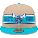 cepur-plakana-bruns-snapback-9fifty-draft-2024-no-charlotte-hornets-nba-no-new-era