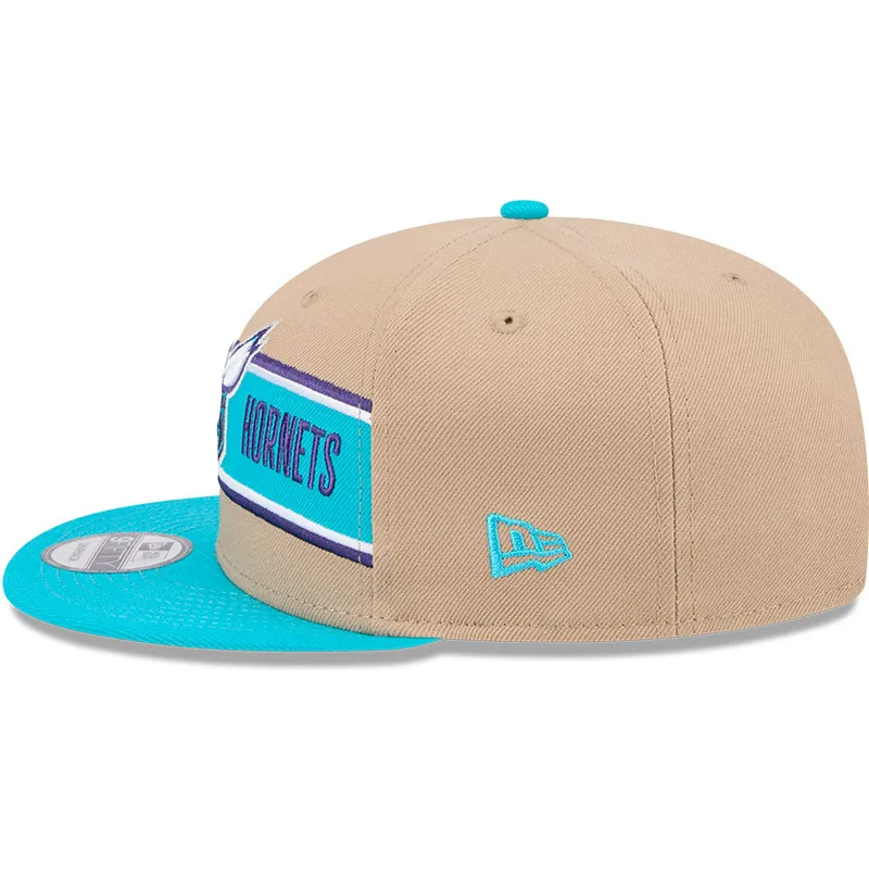 cepur-plakana-bruns-snapback-9fifty-draft-2024-no-charlotte-hornets-nba-no-new-era