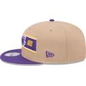 cap-plakana-brown-snapback-9fifty-draft-2024-no-los-angeles-lakers-nba-no-new-era