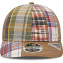 new-era-x-original-madras-trading-company-9fifty-retro-crown-relaxed-heritage-fit-verstellbare-braune-kappe