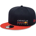 cepur-plakana-tumsi-zils-snapback-9fifty-essential-no-red-bull-racing-formula-1-no-new-era