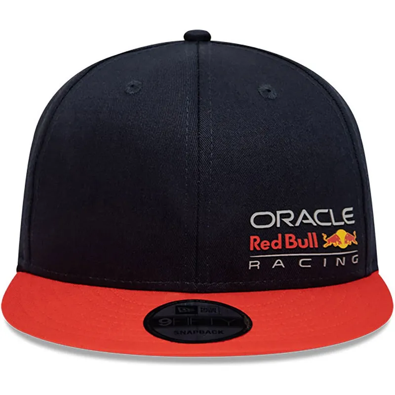 cepur-plakana-tumsi-zils-snapback-9fifty-essential-no-red-bull-racing-formula-1-no-new-era