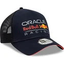 cepur-izliekta-truckeris-tumsi-zils-snapback-a-frame-essential-no-red-bull-racing-formula-1-no-new-era