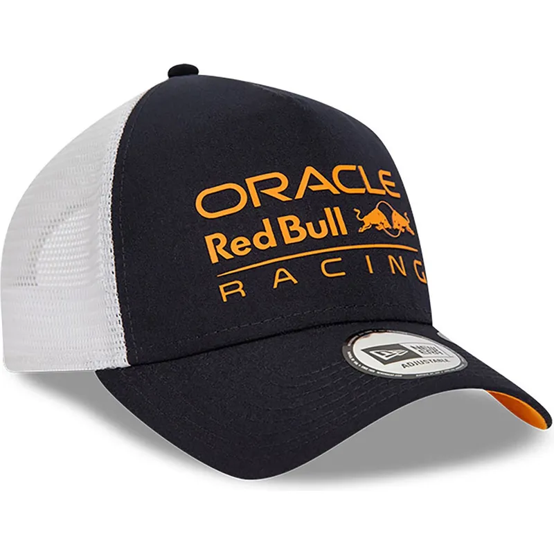 cepur-izliekta-truckeris-tumsi-zils-snapback-e-frame-repreve-no-red-bull-racing-formula-1-no-new-era