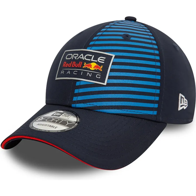 cepur-izliekta-tumsi-zils-snapback-9forty-no-red-bull-racing-formula-1-no-new-era