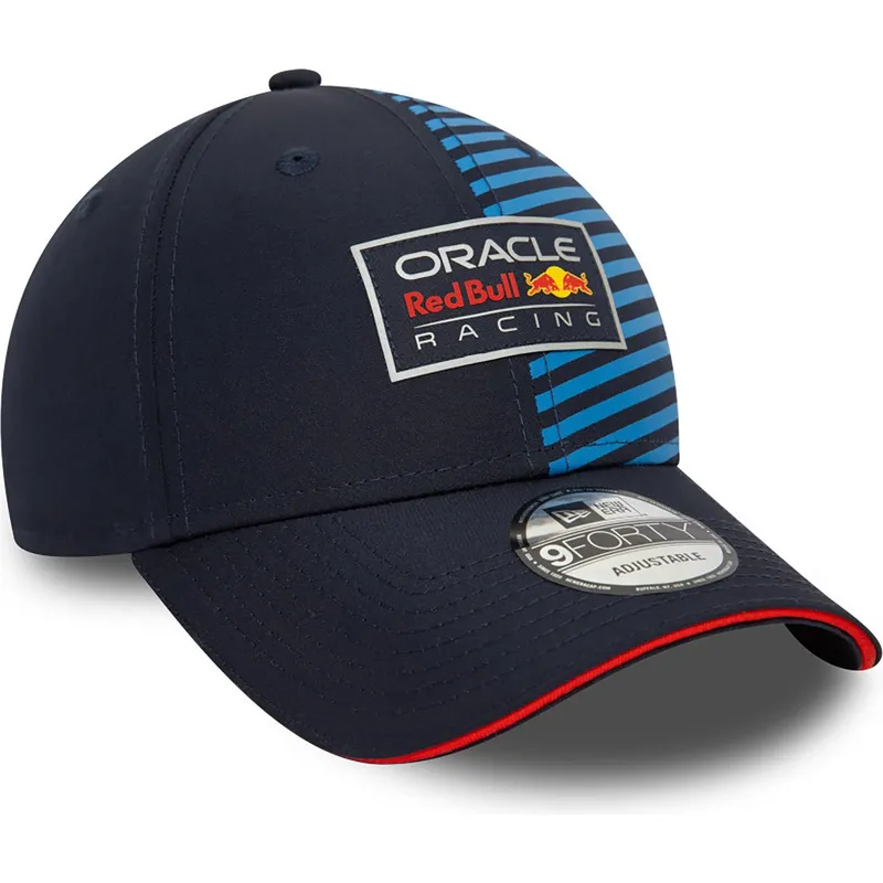cepur-izliekta-tumsi-zils-snapback-9forty-no-red-bull-racing-formula-1-no-new-era