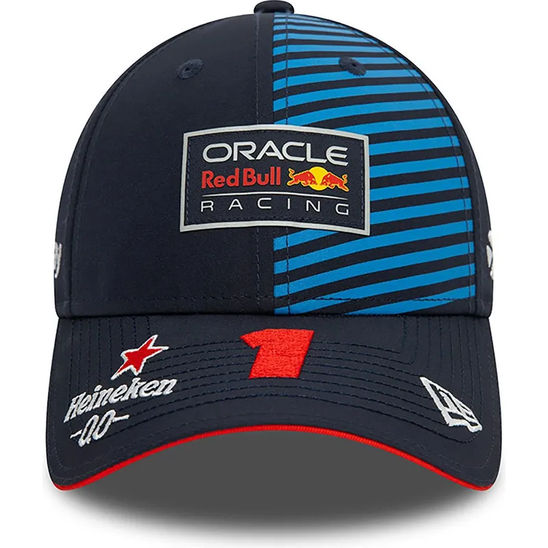 cepur-izliekta-tumsi-zils-snapback-max-verstappen-9forty-no-red-bull-racing-formula-1-no-new-era