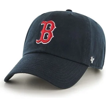 cepur-izliekta-tumsi-zils-regulejams-no-boston-red-sox-mlb-no-47-brand