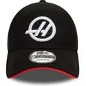 gorra-curva-negra-snapback-9forty-side-patch-de-haas-f1-team-formula-1-de-new-era