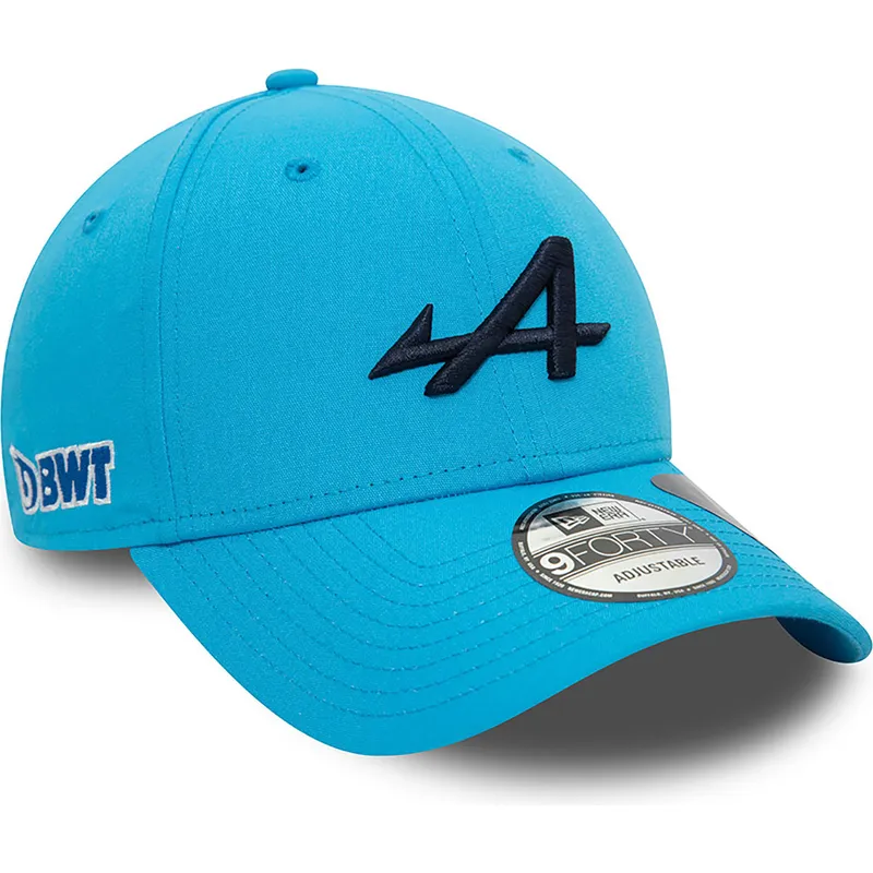 cepur-izliekta-zils-snapback-9forty-essential-repreve-no-alpine-f1-team-formula-1-no-new-era