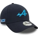 cepur-izliekta-tumsi-zils-snapback-9forty-essential-repreve-no-alpine-f1-team-formula-1-no-new-era