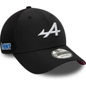 schwarze-9forty-trucker-cap-alpine-f1-team-formula-1-von-new-era