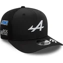 cepur-izliekta-truckeris-melns-snapback-esteban-ocon-9fifty-original-fit-no-alpine-f1-team-formula-1-no-new-era