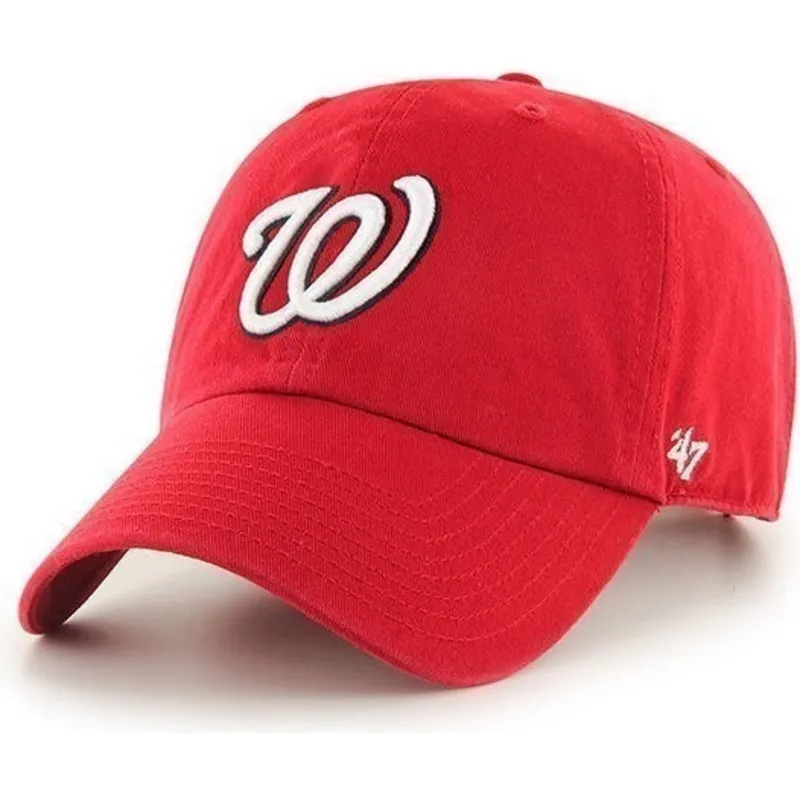 cepur-izliekta-sarkans-regulejams-no-washington-nationals-mlb-no-47-brand cepur-izliekta-sarkans-regulejams-no-washington-nationals-mlb-no-47-brand