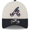 cepur-izliekta-bess-snapback-9forty-stretch-snap-4th-of-july-no-atlanta-braves-mlb-no-new-era