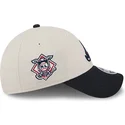 atlanta-braves-mlb-new-era-9forty-stretch-snap-4th-of-july-beige-und-marineblau-snapback-kappe