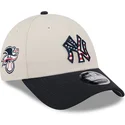 new-era-new-york-yankees-mlb-9forty-stretch-snap-4th-of-july-beige-und-marineblau-gebogene-snapback-kappe