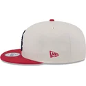 chicago-white-sox-mlb-9fifty-4th-of-july-beige-und-rote-snapback-kappe-von-new-era