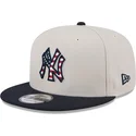 beige-und-marineblaue-flache-snapback-kappe-9fifty-4th-of-july-der-new-york-yankees-mlb-von-new-era