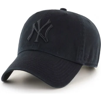 cepur-izliekta-melns-regulejams-no-new-york-yankees-mlb-no-47-brand