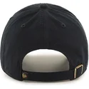 schwarze-chicago-blackhawks-nhl-clean-up-cap-mit-gebogenem-schirm-von-47-brand