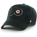 cepur-izliekta-melns-regulejams-no-philadelphia-flyers-nhl-no-47-brand
