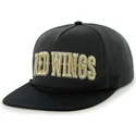 cepur-plakana-melns-snapback-no-detroit-red-wings-nhl-no-47-brand