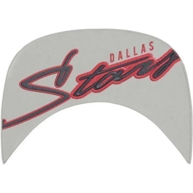 cepur-plakana-balts-snapback-no-dallas-stars-nhl-no-47-brand