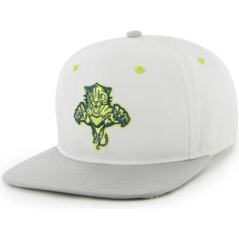 cap-plakana-white-snapback-no-florida-panthers-nhl-no-47-brand