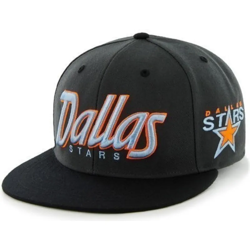 cepur-plakana-melns-snapback-letras-no-dallas-stars-nhl-no-47-brand