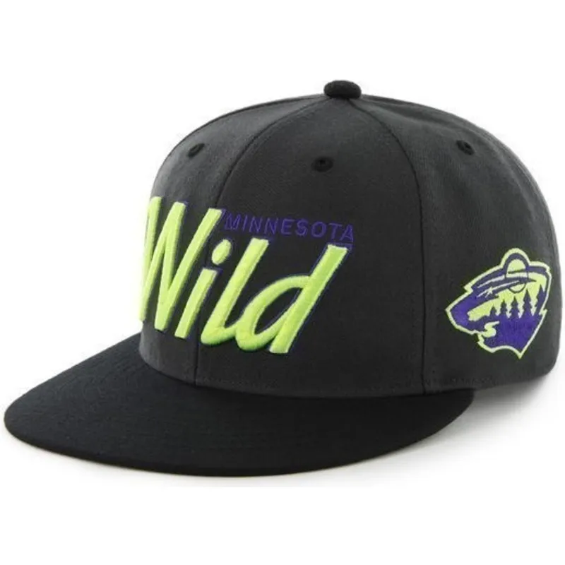 cap-plakana-black-snapback-de-letras-no-minnesota-wild-nhl-no-47-brand cap-plakana-black-snapback-de-letras-no-minnesota-wild-nhl-no-47-brand