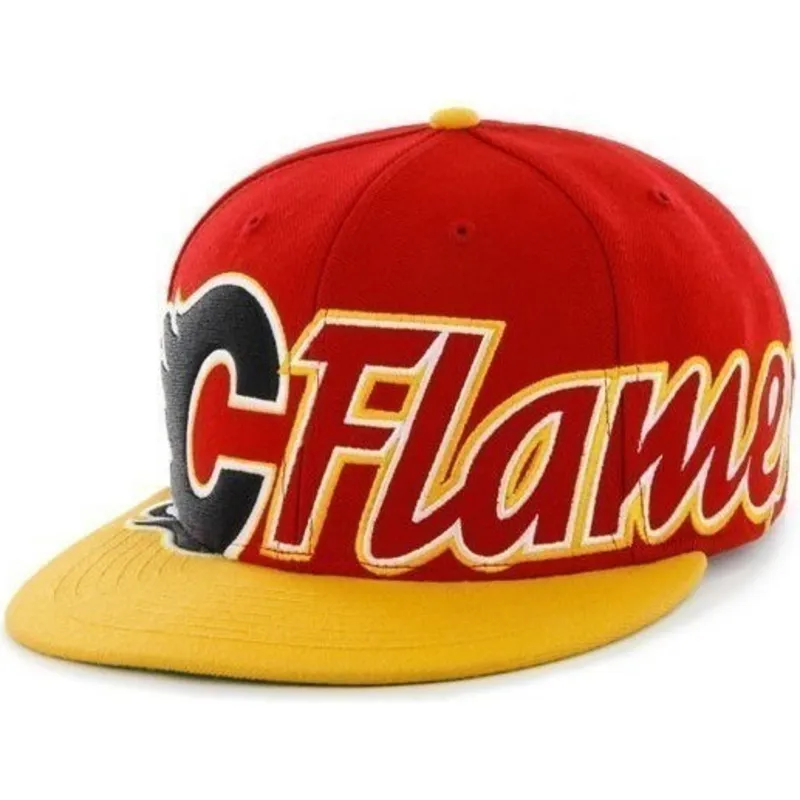 cepur-plakana-sarkans-snapback-letras-no-calgary-flames-nhl-no-47-brand cepur-plakana-sarkans-snapback-letras-no-calgary-flames-nhl-no-47-brand