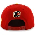 cepur-plakana-sarkans-snapback-letras-no-calgary-flames-nhl-no-47-brand