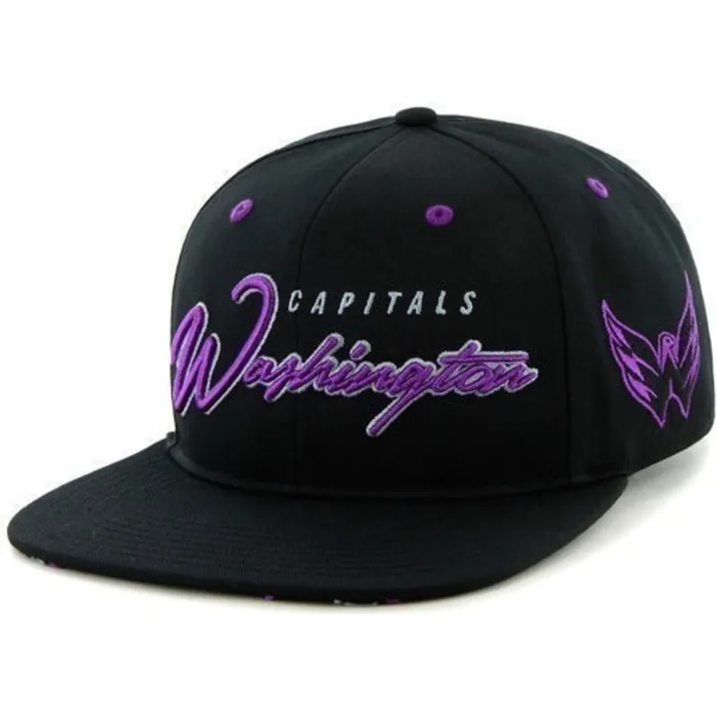 cepur-plakana-melns-snapback-letras-no-washington-capitals-nhl-no-47-brand