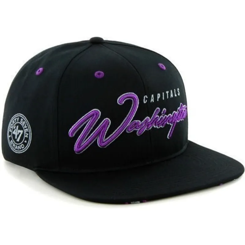 cepur-plakana-melns-snapback-letras-no-washington-capitals-nhl-no-47-brand