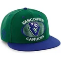 cepur-plakana-zals-snapback-no-vancouver-canucks-nhl-no-47-brand