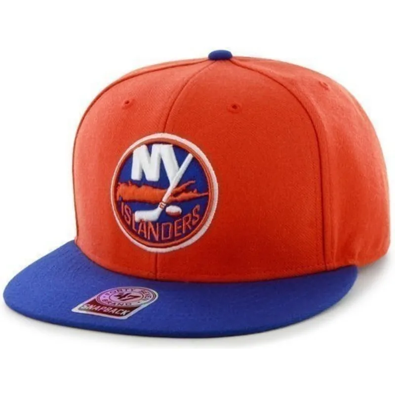 cap-plakana-orange-snapback-no-new-york-islanders-nhl-no-47-brand