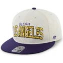 cepur-plakana-balts-snapback-no-los-angeles-kings-nhl-no-47-brand