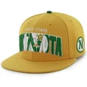 cepur-plakana-dzeltens-snapback-no-minnesota-north-stars-nhl-no-47-brand