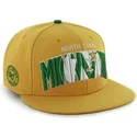cepur-plakana-dzeltens-snapback-no-minnesota-north-stars-nhl-no-47-brand