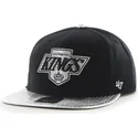 cepur-plakana-melns-snapback-no-los-angeles-kings-nhl-no-47-brand