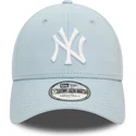 new-era-9forty-league-essential-verstellbare-hellblaue-kappe-der-new-york-yankees-mlb