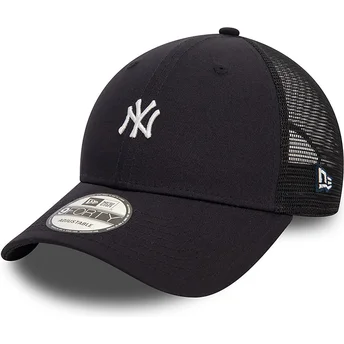 New Era 9FORTY Mini Homefield New York Yankees MLB Black Adjustable Trucker Hat