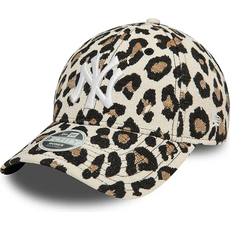 cepur-izliekta-leopards-regulejams-9forty-no-new-york-yankees-mlb-no-new-era