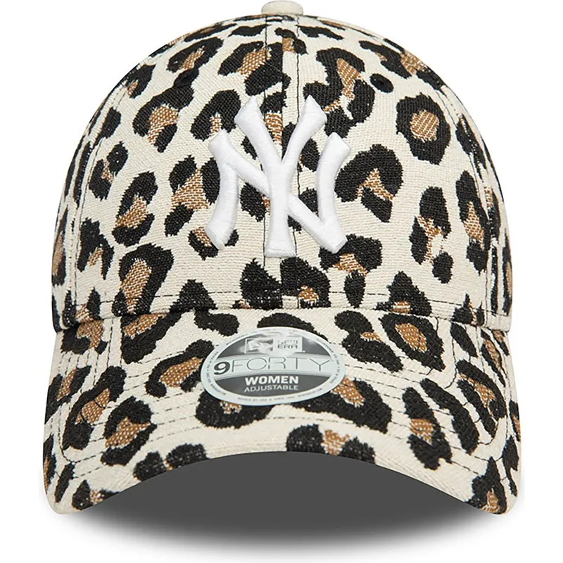 cepur-izliekta-leopards-regulejams-9forty-no-new-york-yankees-mlb-no-new-era
