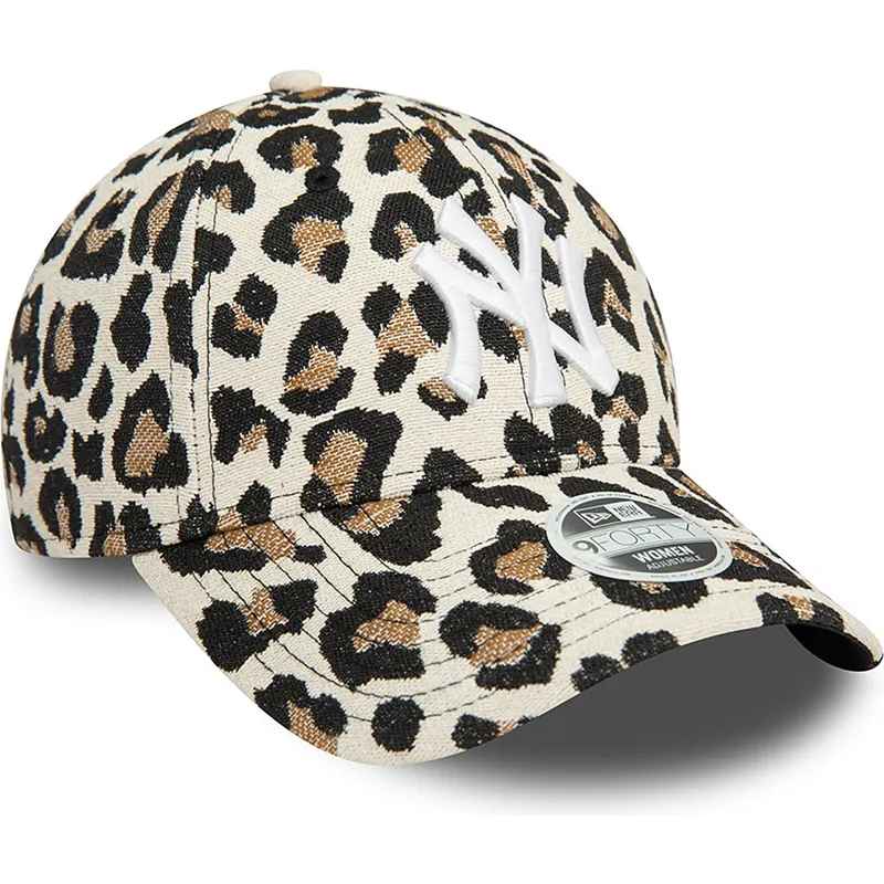 cepur-izliekta-leopards-regulejams-9forty-no-new-york-yankees-mlb-no-new-era