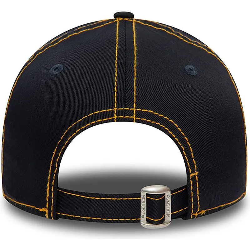 cap-izliekta-navy-blue-adjustable-strap-berniem-9forty-stitch-no-new-york-yankees-mlb-no-new-era