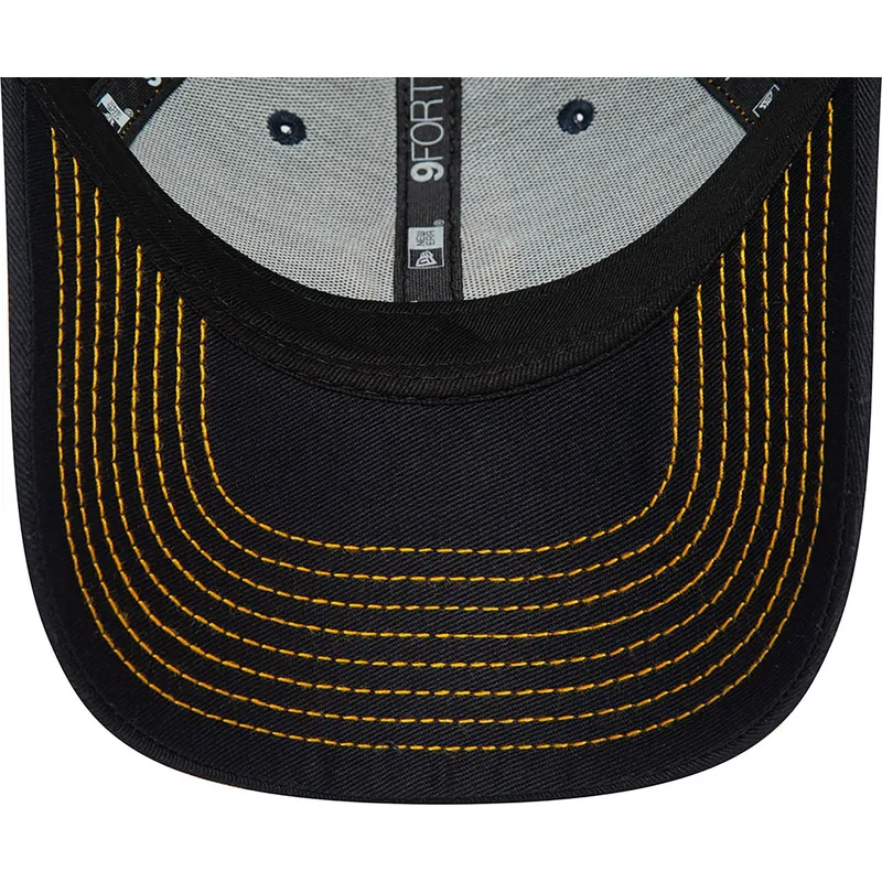 cap-izliekta-navy-blue-adjustable-strap-berniem-9forty-stitch-no-new-york-yankees-mlb-no-new-era