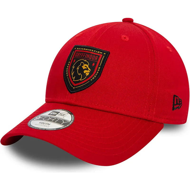 cepur-izliekta-sarkans-snapback-berniem-9forty-no-gryffindor-harry-potter-no-new-era